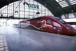 Потягом Eurostar (раніше Thalys) по Європі image