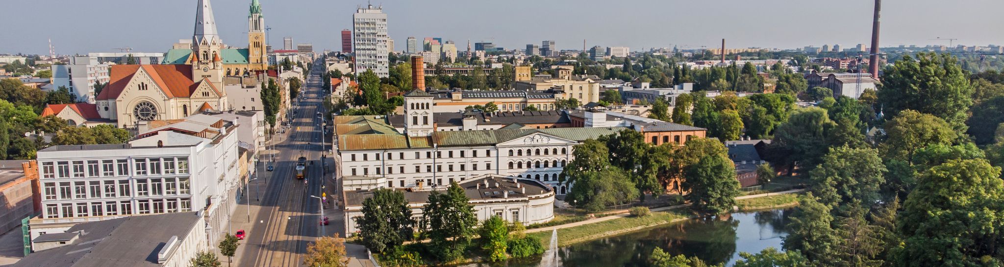 фото: панорама Лодзі