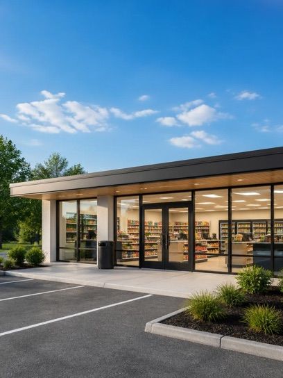 Kiosk Relay, sklep przy dworcu Bielsko-Biała Główna
