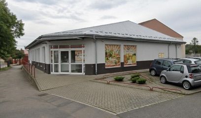 FH Grosik Wąs A, sklep przy dworcu Brzesko Okocim