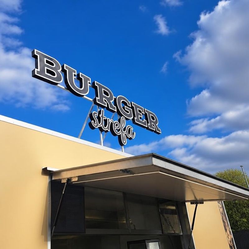 Burger Strefa, okolice dworca Bydgoszcz Wschód
