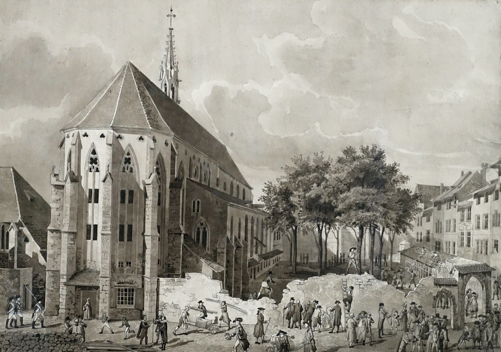 Predigerkirche, atrakcja w pobliżu dworca Basel SBB