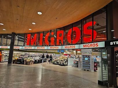 MIGROS, магазин біля вокзалу Zürich Flughafen