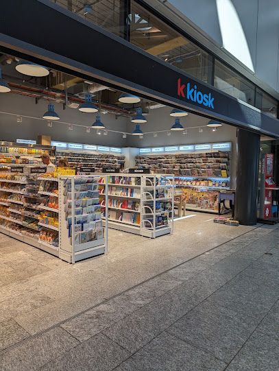 k kiosk, магазин біля вокзалу Zürich Flughafen