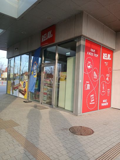 Kiosk RELAY, магазин біля вокзалу Цеханув