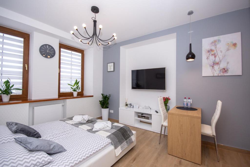 Apartamenty AP 10, житло біля вокзалу Ченстохова Страдом