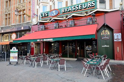3 Brasseurs Lille, біля вокзалу Lille Flandres