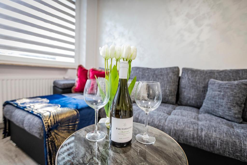 GDAŃSK CENTRUM Stylowy Apartament, житло біля вокзалу Гданськ Глувни