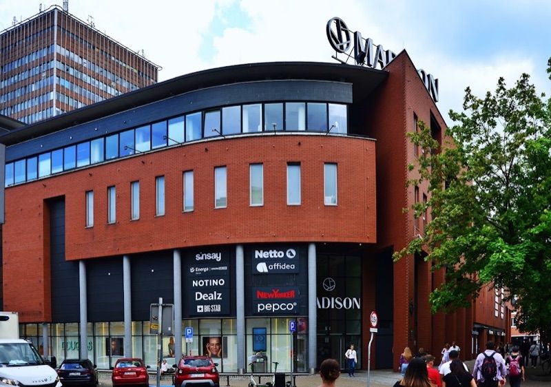 Galeria Handlowa Madison, торговий центр біля вокзалу Гданськ Глувни