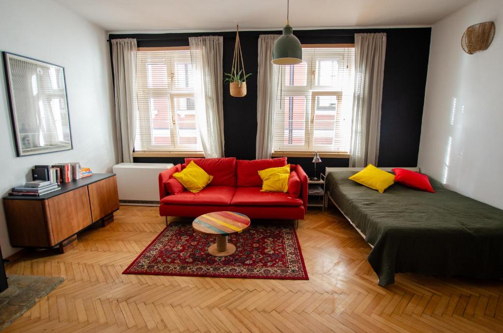 Studio na Średniej - Gliwice Old Town Studio Flat, житло біля вокзалу Глівіце