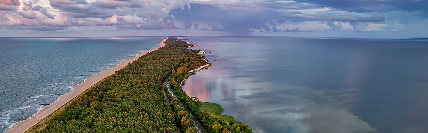 Панорама Хель - Потяги до Хель