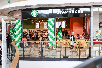 Starbucks, біля вокзалу Kalisz