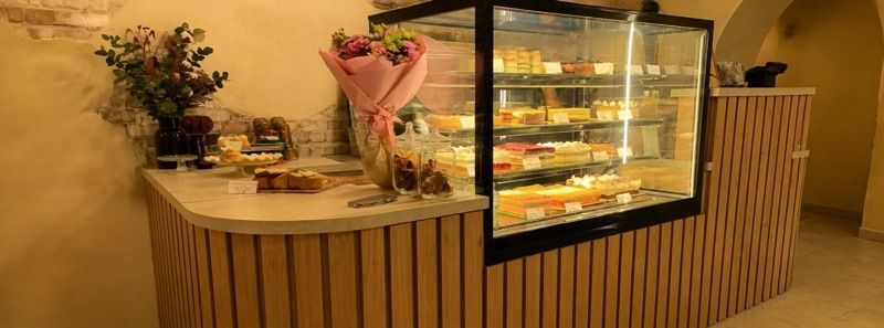 Kajka Cafe, okolice dworca Krosno