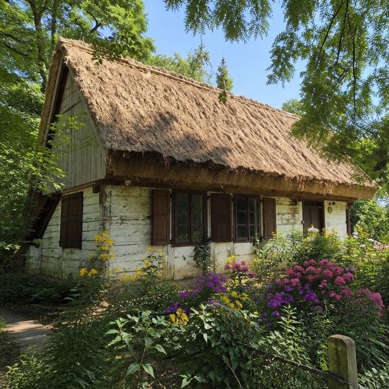 Skansen w Ogrodzie Botanicznym, atrakcja w pobliżu dworca Łódź Kaliska
