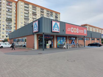 ALDI, магазин біля вокзалу Лодзь Відзев