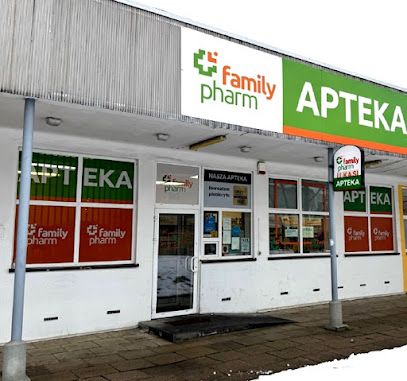 Apteka Familypharm, магазин біля вокзалу Лодзь Лабенець