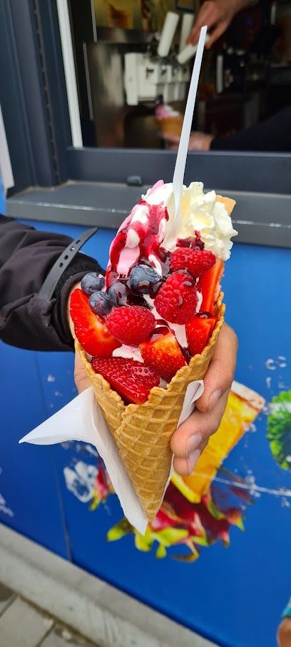 Lody u Gajdy, біля вокзалу Mońki