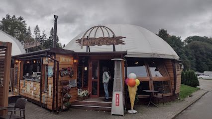 Moto Grzyb - Restauracja Muszyna, біля вокзалу Muszyna
