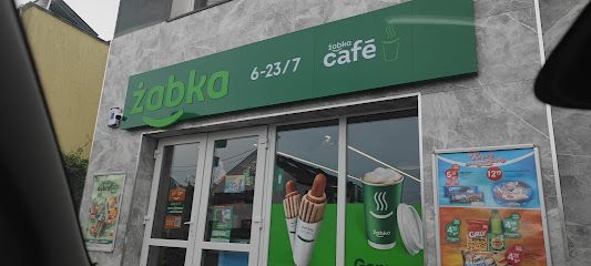 Żabka, магазин біля вокзалу Пабяніце