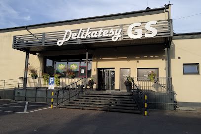 Delikatesy GS Pabianice Sklep spożywczy samoobsługowy, магазин біля вокзалу Пабяніце