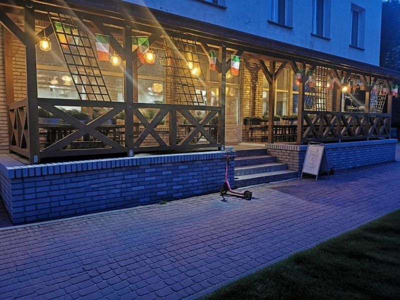 Całkiem Włoska Restauracja Pisz, біля вокзалу Pisz