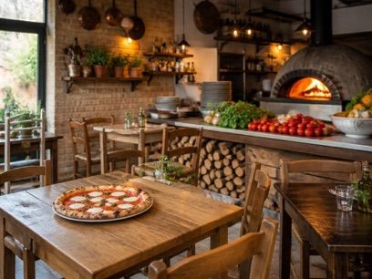Restauracja pizzeria Buongiorno, okolice dworca Pszczyna
