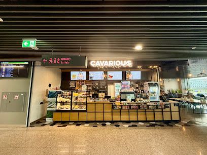 Cavarious Cafe Pyrzowice, біля вокзалу Pyrzowice Lotnisko