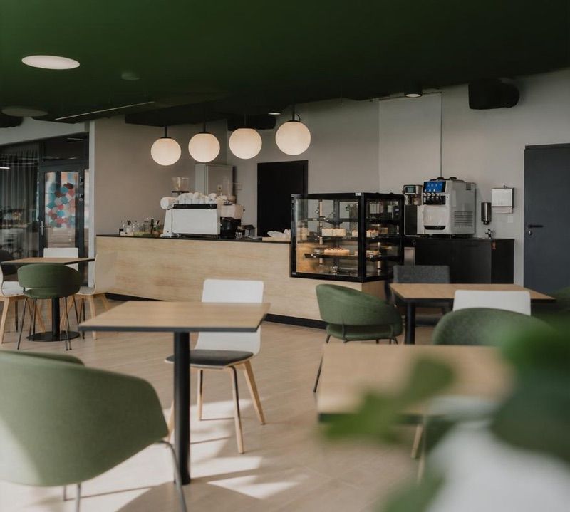 Urban Lab Cafe, біля вокзалу Racibórz