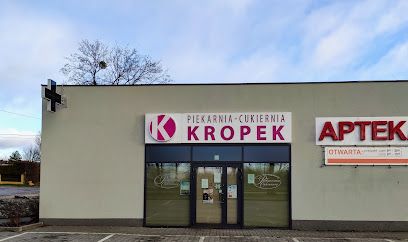 Piekarnia i Cukiernia Kropek, біля вокзалу Starogard Gdański