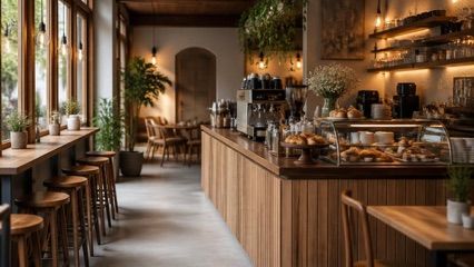 Mała Czarna Cafe, okolice dworca Sulechów