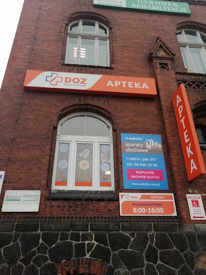 Doz Apteka Dbam o Zdrowie, магазин біля вокзалу Торунь Місто