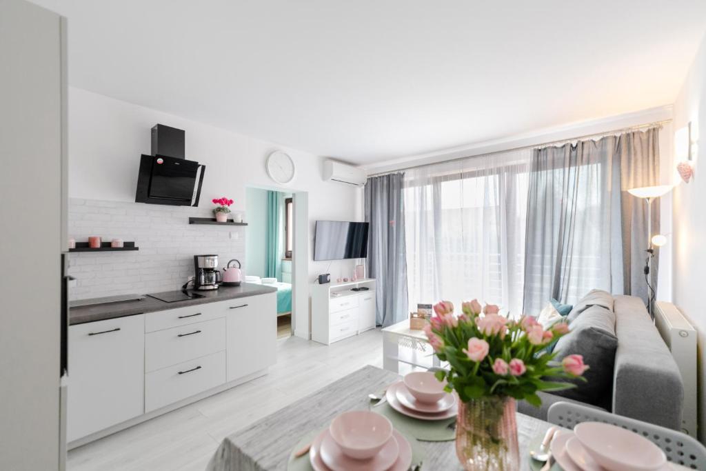 Apartament Flower z tarasem - Dream Apart, житло біля вокзалу Устронь-Здруй