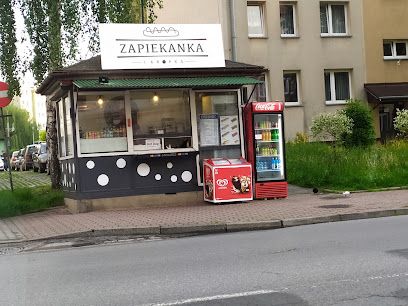 Zapiekanka i kropka, біля вокзалу Wadowice