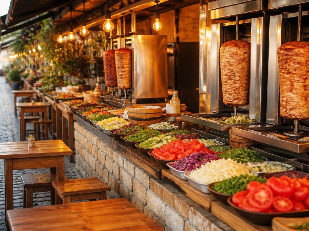 Kebab Junction, okolice dworca Wałbrzych Główny