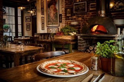 Zoli Pizzeria kuchnia włoska, okolice dworca Warszawa Gdańska