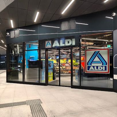 ALDI, магазин біля вокзалу Варшава Західна