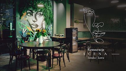 Restauracja SCENA Sztuka i Kawa, біля вокзалу Wejherowo
