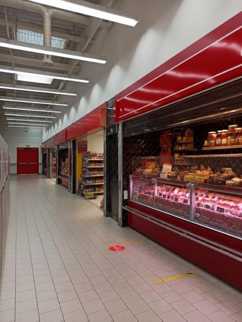 Kaufland, sklep przy dworcu Wieluń