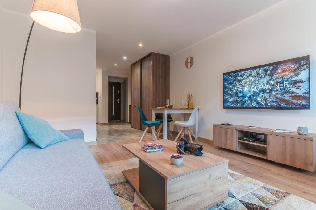 Apartament Magnezja Zakopane, житло біля вокзалу Закопане