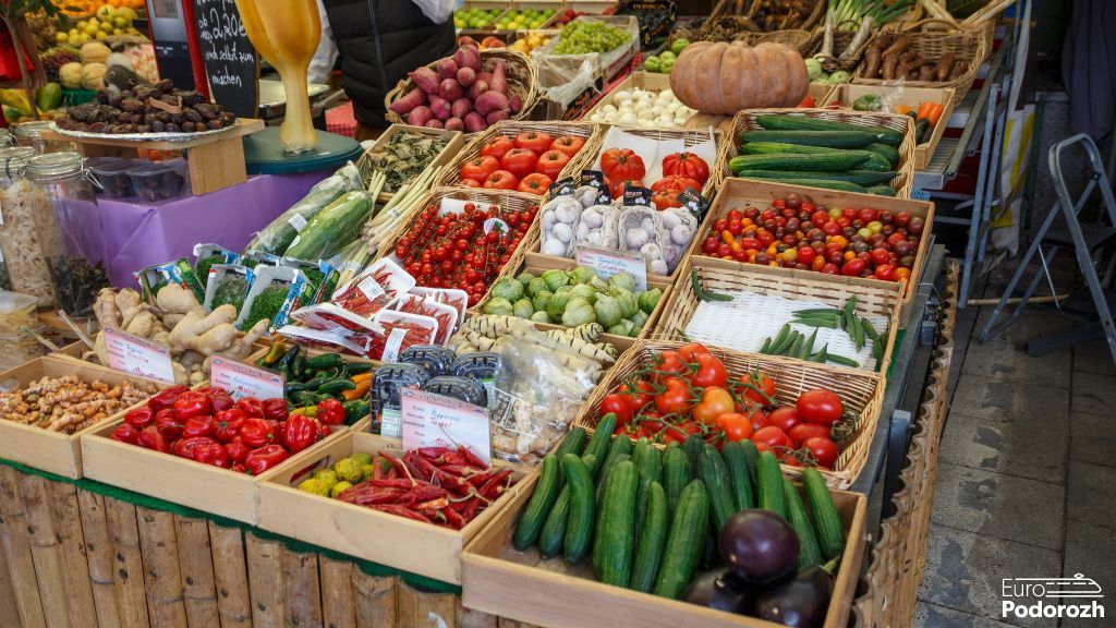Ринок Віктуаліенмаркт у Мюнхені Ринок Віктуаліенмаркт у Мюнхені