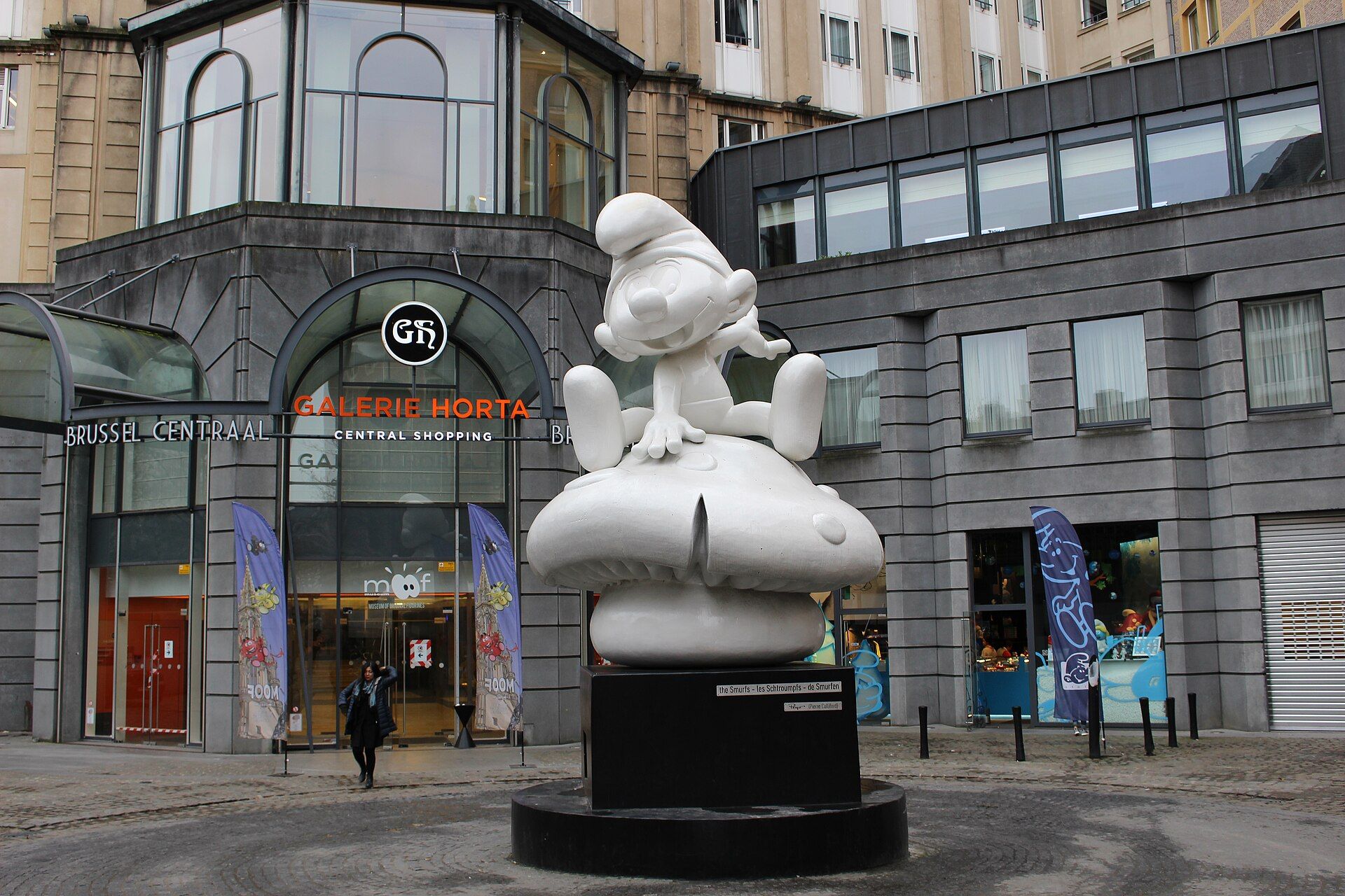 Brussels COMICS Figurines Museum, atrakcja w pobliżu dworca Bruxelles-Central/Brussel-Centraal