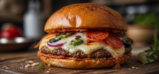 TM FOOD MAKER. Pizza burger, okolice dworca Bruxelles-Central/Brussel-Centraal