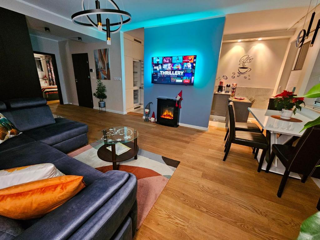 Apartament Podskarpie, житло біля вокзалу Бендзин Місто