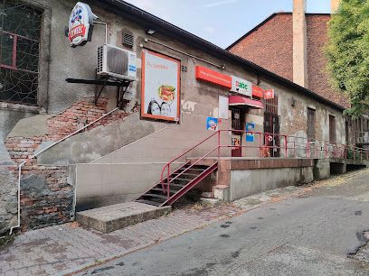 Art. Spozywcze, магазин біля вокзалу Бендзин Місто