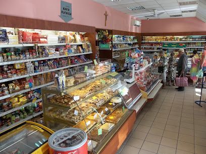 DELIKATESY Sklep Spożywczy nr 7 "Społem" PSS, магазин біля вокзалу Біла Підляська