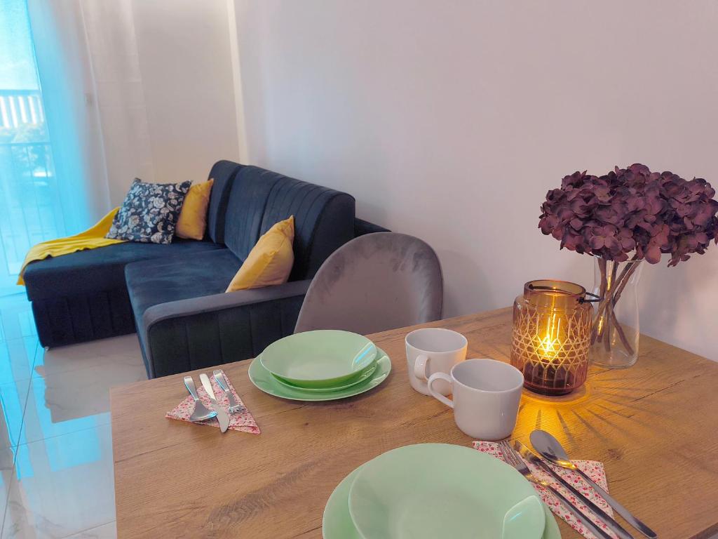 Aura Apartamenty 2, житло біля вокзалу Бжег