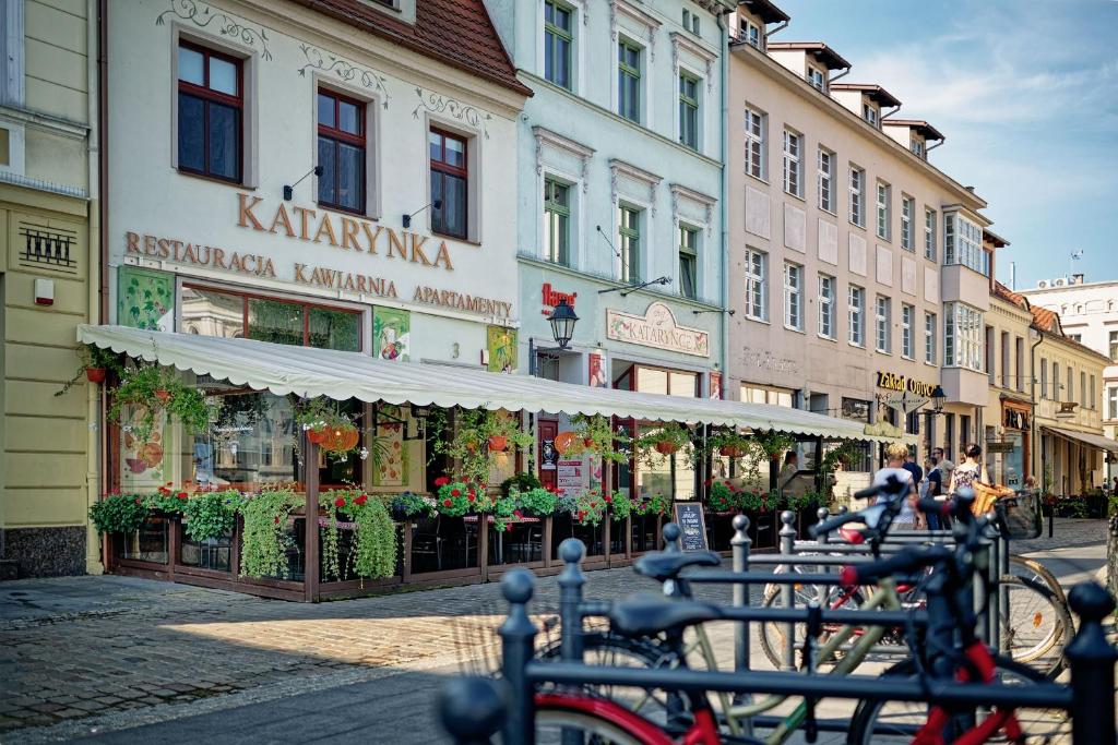 Apartamenty Katarynka Stary Rynek, житло біля вокзалу Бидгощ Лесна