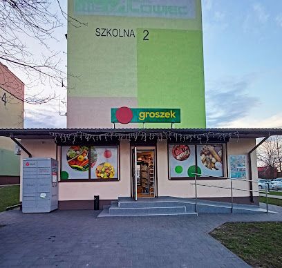 Groszek, магазин біля вокзалу Чарна Бялостоцька