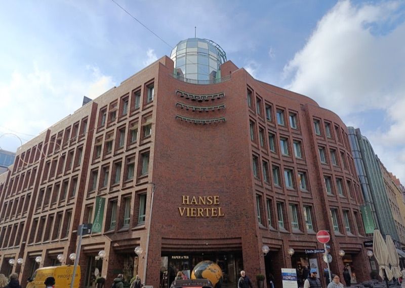 Hanse-Viertel, торговий центр біля вокзалу Dammtor