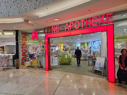 Leine Apotheke in der Ernst-August-Galerie, магазин біля вокзалу Hannover Hauptbahnhof